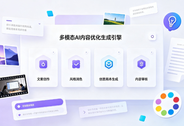 灌云县AI智能内容优化创新 多模态生成技术丰富数字内容创作生态