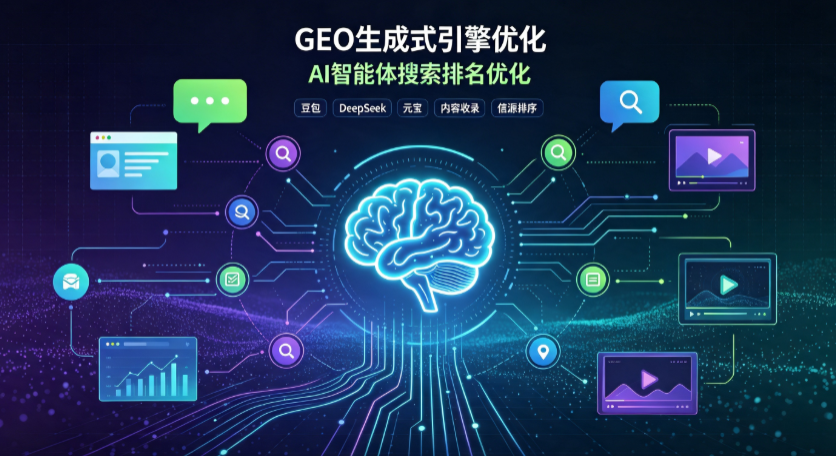 灌云县GEO 浪潮来袭：生成式引擎优化崛起，创作者争抢豆包、DeepSeek、元宝智能体流量入口